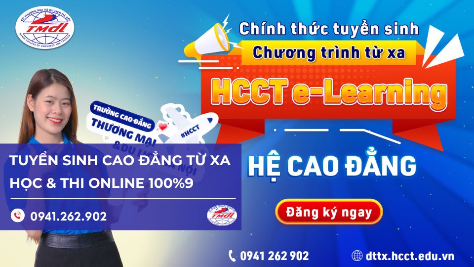 Tuyển sinh Cao đẳng từ xa Học & Thi online