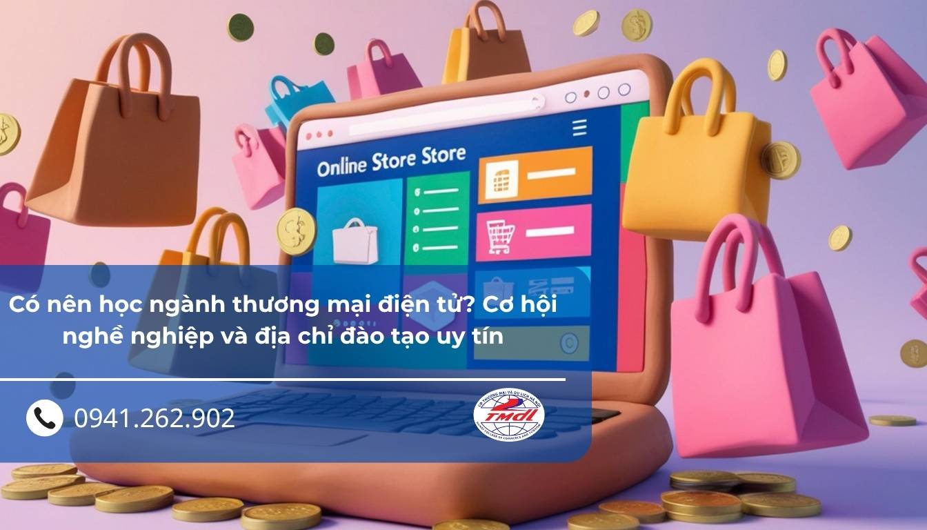 Có nên học ngành thương mại điện tử? Cơ hội nghề nghiệp và địa chỉ đào tạo uy tín